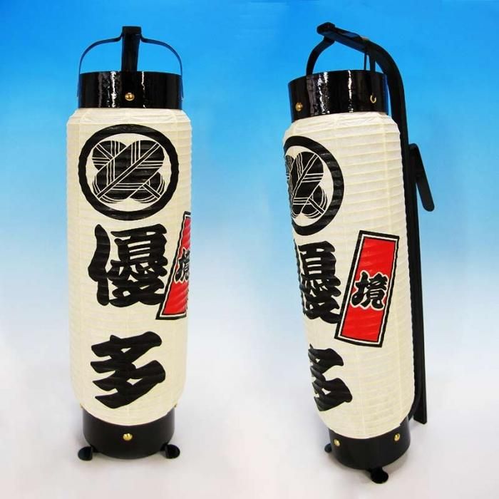 祭り提灯（千社札のついた弓張提灯）の製造販売