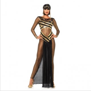 GOLDEN GODDESS EGYPTIAN コスチューム ハロウイン 女神  エジプト ゴールド 仮装 コスプレ 
