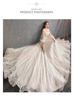  大人気 トレーン  ウェディングドレス 白 二次会 花嫁 カラードレス  ウェディング 白 ワンピース ドレス ロングドレス