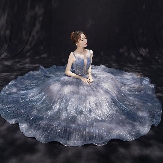 プリンセスライン ライトブルーウェディングドレス 白 二次会 花嫁 ウェディングドレス カラードレス ウェディングドレス 大きいサイズ ウェディングドレス 激安 ドレス 花嫁 販売 二次会 可愛い 衣 Onlythebest オンリーザベスト プチプラドレス 格安韓国ドレス