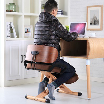 超美品　バランスチェア　学習椅子　姿勢矯正　木製椅子プロポーションチェア