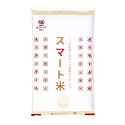 スマート米 青森県産 つがるロマン 精米 (残留農薬不検出) 5.0kg