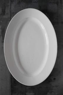 Ovalshape plate