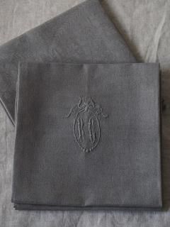 Serviettes gris (RC)