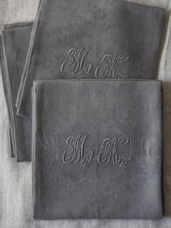 Serviettes gris (MN)