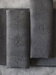 Serviettes gris (CN)