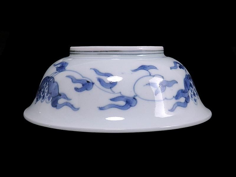 古伊万里　染付　透かし　七宝紋に鳥の図　盃台　E474AS-CGk 古伊万里 染付 透かし 七宝紋に鳥の図 盃台 E474AS-CGk - メルカリ