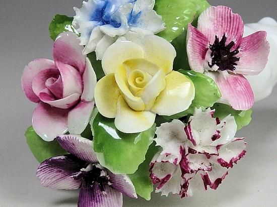 ROYAL DOULTON ロイヤルドルトン 陶磁花 置物 ROYAL DOULTON ロイヤルドルトン 陶磁花 置物