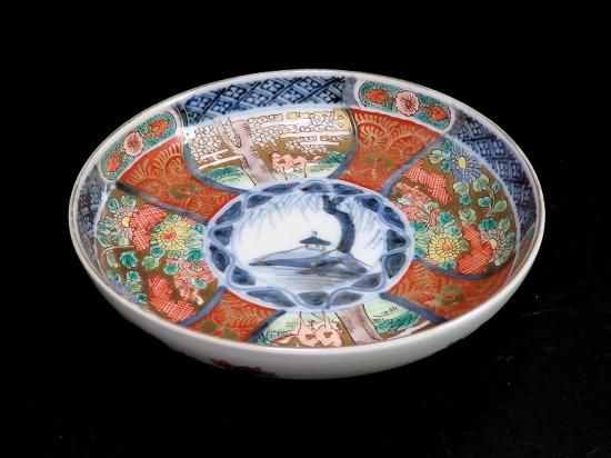 のアイテムを 古伊万里 金襴手 金唐草 春駒に菊の図 5寸皿 5枚 D819AS