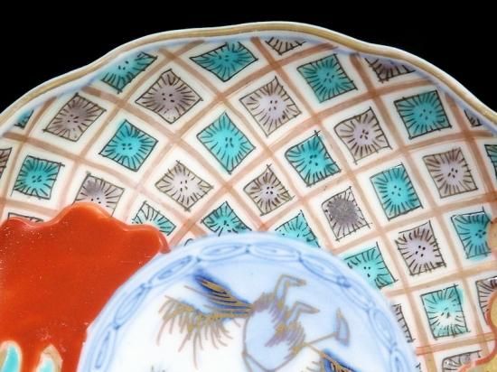 古伊万里 色絵瓔珞文蓋茶碗 五客揃 | LYAN ARTS' Collection onli