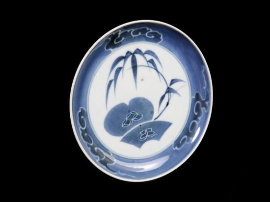 Amazon | 古伊万里 染付干支紋皿 25cm 江戸期 | ノーブランド品