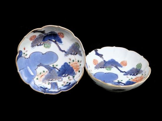 初期伊万里 染付ぐい呑 江戸時代前期 染付盃 酒器 古伊万里 古