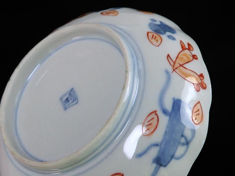 古伊万里 金襴手 牡丹に松竹梅図 4寸皿 5枚セット 古伊万里 金襴手 牡丹に松竹梅図 4寸皿 5枚セット