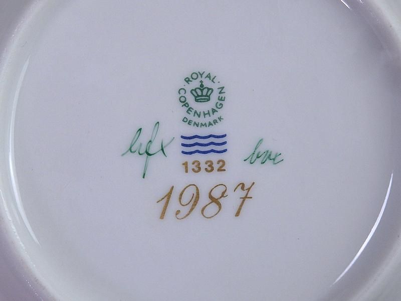 ロイヤルコペンハーゲン デミタス イヤー カップ 限定品 1987