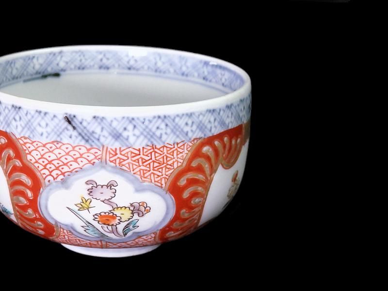 送料無料　古伊万里七草平茶碗　口径15ｃｍ 送料無料 古伊万里七草平茶碗 口径15cm 楽天市場】古伊万里