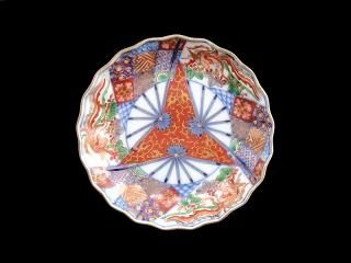 古伊万里 染付 芭蕉の図 茶椀 - 生活骨董と古布のアンティーク