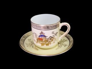 古伊万里 金襴手 牡丹に松竹梅図 向付 猪口 古伊万里 金襴手 牡丹に松竹梅図 向付 猪口