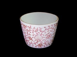 大聖寺伊万里 金襴手 奇玉宝鼎之珍 捻り紋菊花皿 小膾皿 4客セット 大聖寺伊万里 金襴手 奇玉宝鼎之珍 捻り紋菊花皿 小膾皿 4客セット