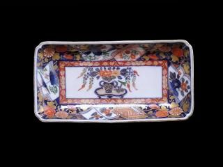 珍品❗️】江戸時代中期 古伊万里 染付 魚形 陽刻浮彫 小皿 豆皿