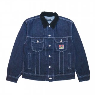 XLARGE<MENS> PATCHED TRUCKER JACKET