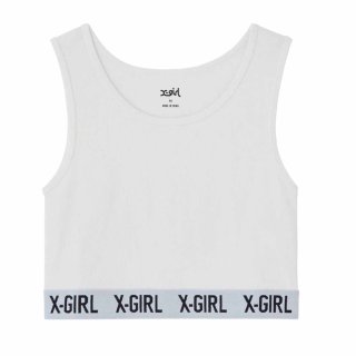 X-girl<LADIES> LOGO TANK TOP