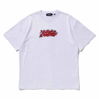 XLARGE<MENS> BARBED WIRE LOGO S/S TEE