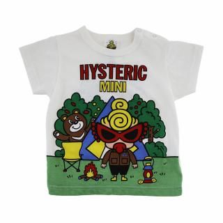 MY FIRST HYSTERIC HYSTERIC CAMP MINI 半袖Tシャツ