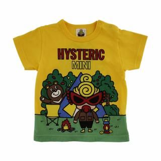 MY FIRST HYSTERIC HYSTERIC CAMP MINI 半袖Tシャツ