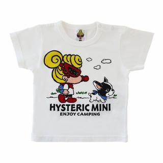 MY FIRST HYSTERIC MINI＆J ENJOY CAMP 半袖Tシャツ