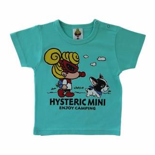 MY FIRST HYSTERIC MINI＆J ENJOY CAMP 半袖Tシャツ