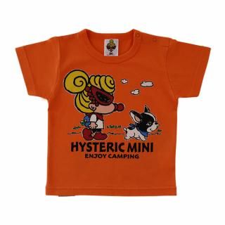 MY FIRST HYSTERIC MINI＆J ENJOY CAMP 半袖Tシャツ