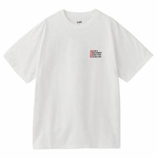 X-girl<LADIES> BOX LOGO AND TEXT S/S TEE