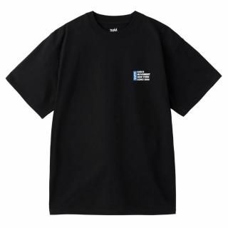 X-girl<LADIES> BOX LOGO AND TEXT S/S TEE