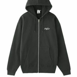 X-girl<LADIES> FACE BOX PATCH ZIP UP SWEAT HOODIE