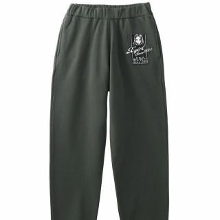 X-girl<LADIES> FACE BOX PATCH SWEAT PANTS