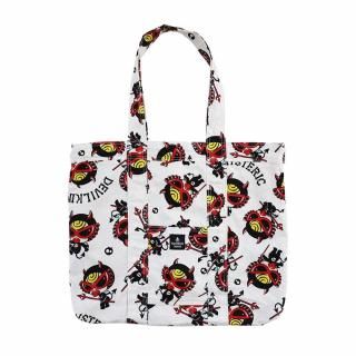 9*7様 HYSTERIC MINI DEVILKIN 総柄 オックス ペアレン HYSTERIC MINI DEVILKIN 総柄 綿オックス ペアレンツバッグ - SE