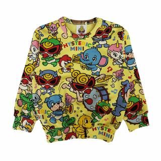 HYSTERIC MINI 長袖トレーナー 120cm イエロー HYSTERIC MINI 長袖トレーナー 120cm イエロー キッズ服(100cm~)