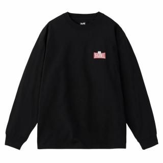 X-girl<LADIES> NARROW LOGO L/S TEE