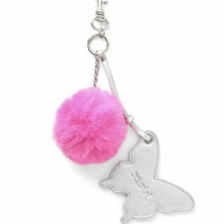 X-girl<LADIES> MIRROR AND LOGO KEY CHARM