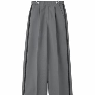 X-girl<LADIES> WAIST ADJUSTABLE WIDE TUCK PANTS