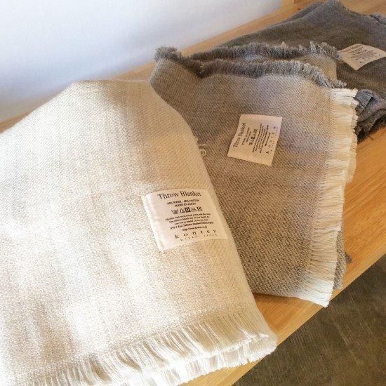 Cotton Wool Blanket コットンウールブランケット Cotton Wool Blanket コットンウールブランケット