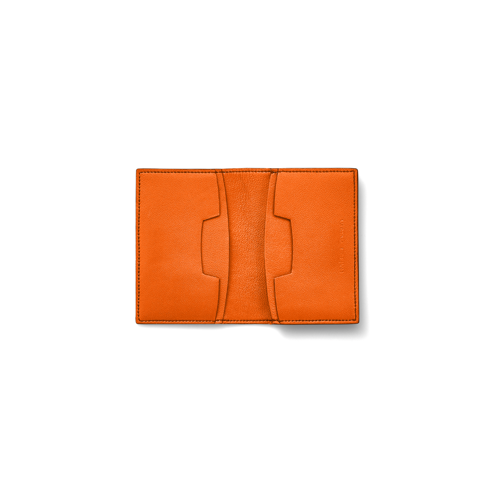 Business Card Pouch MagnetGerman Shrunken Calf×LambTitanium