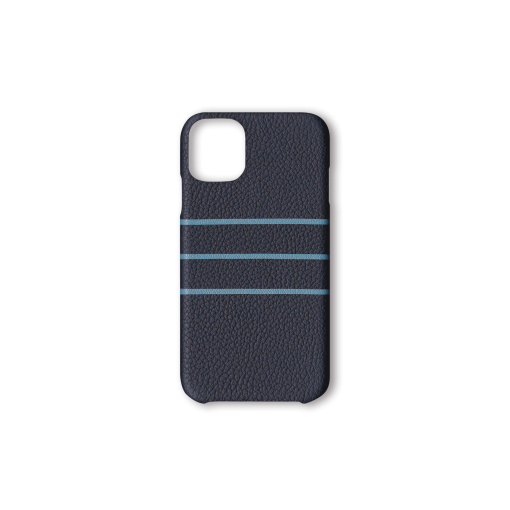 iPhone 11 Pro Max Case Border<br>French Crisp CalfGoat<br>Imperial BlueAzure