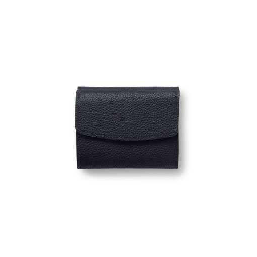 WX Wallet<br>German Shrunken CalfLamb<br>Midnight BlueMidnight Blue