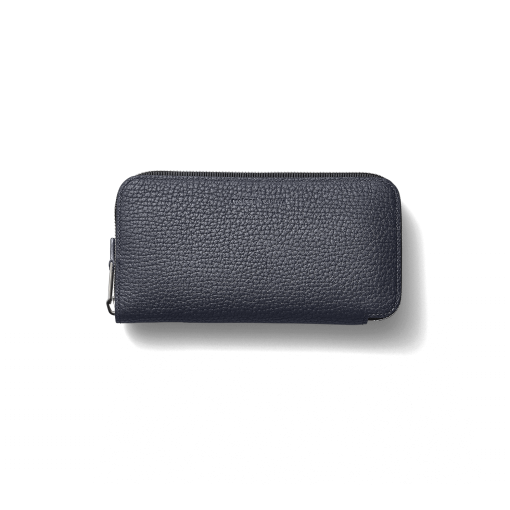 TT3 Wallet<br>German Shrunken CalfLamb<br>Midnight BlueMidnight Blue