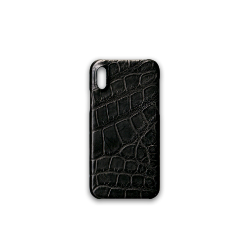 iPhone X & XS Case<br>Mississippi Alligator<br>Black  ※お取り寄せ注文品