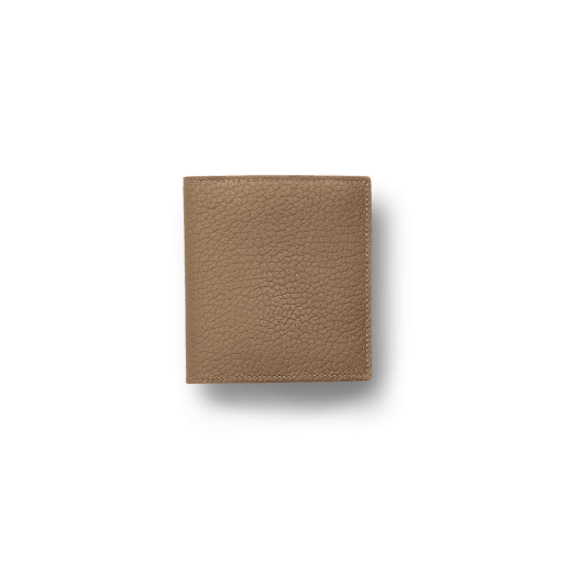 Compact Wallet w/ Coin Case<br>German Shrunken CalfSoft Calf<br>TortoraYellow/Teak