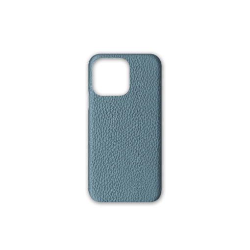 iPhone 13 Pro Case<br>German Shrunken Calf<br>Azure Blue