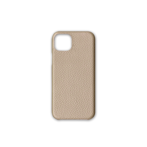 iPhone 13 Case<br>German Shrunken Calf<br>Platinum