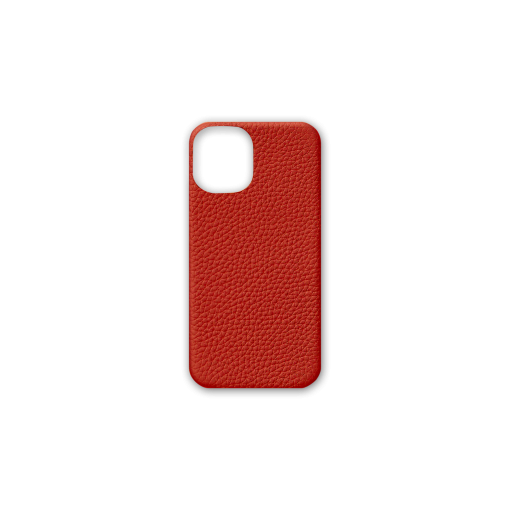 iPhone 13 mini Case<br>German Shrunken Calf<br>Red